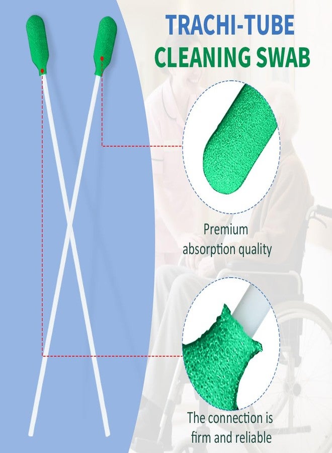 EHUCONELDEX Tracheostomy Cleaning Brushes Trache-Tube Cleaning Swab for Tracheostomy Supplies-100PCS - Image 5