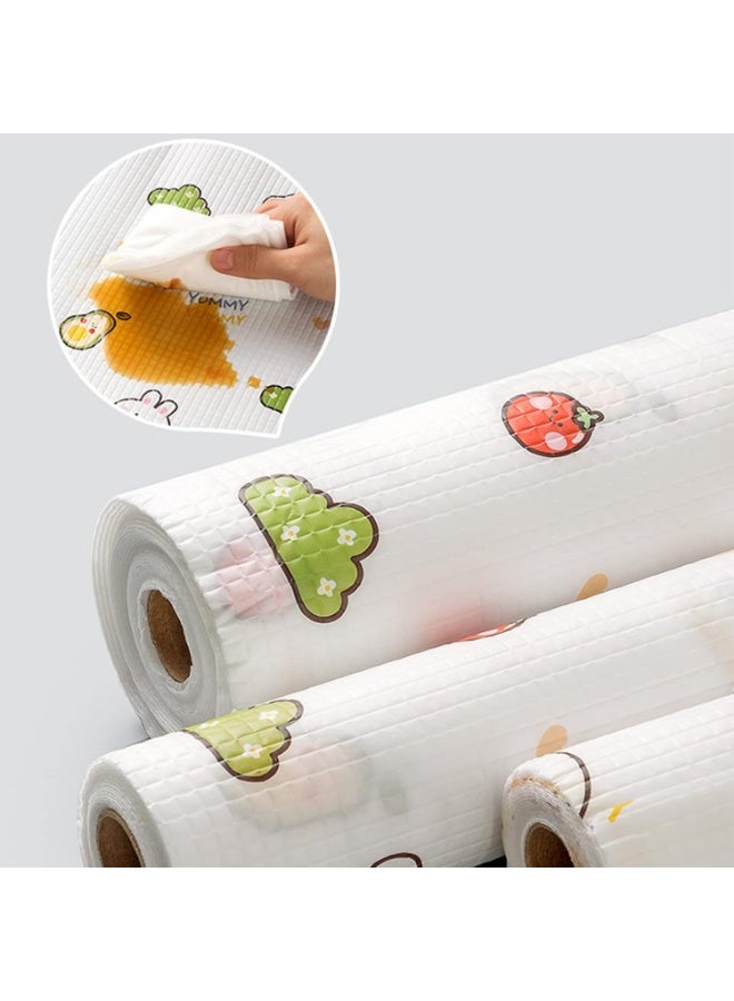 Anti-Slip Shelf, Drawer, and Kitchen Cabinet Mats (45cm x 3m Roll) Heavy Duty Waterproof EVA Tablecloth for Bathroom and Refrigerator, Multipurpose Woven Mat - Image 3