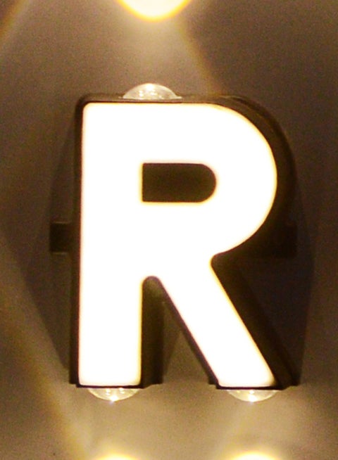 Alphabet LED Letter Wall Light