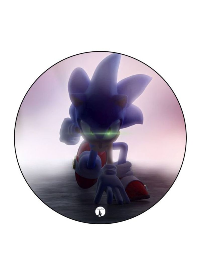 Sonic Printed Mousepad Purple/Red/White
