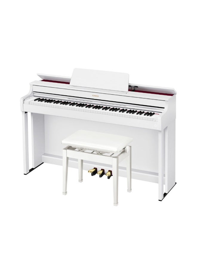 كاسيو بيانو كاسيو سيلفيانو AP-300 الرقمي - أبيض - Image 1