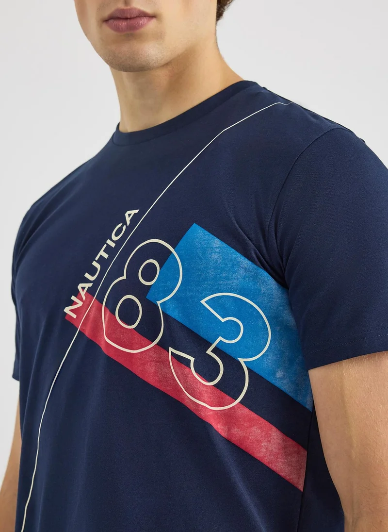 NAUTICA Navy Kaiwi SS T-Shirt for Men | Best Price UAE