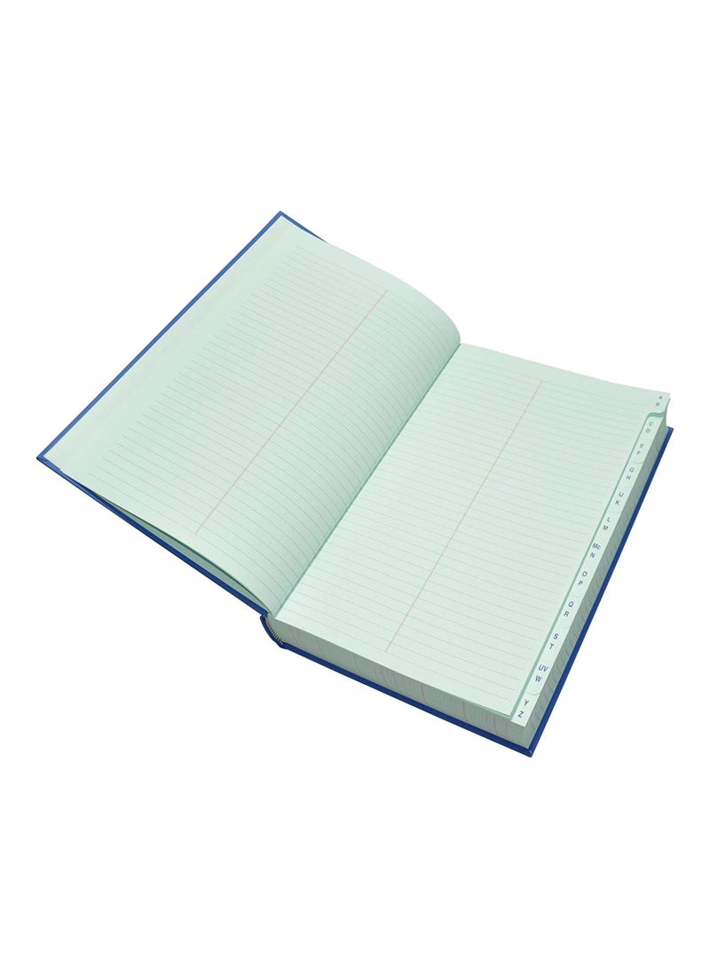 FIS دفتر حسابات FIS، ورق دفتر أزرق، حجم FS (210 × 330 مم)، 6 كراسات - FSACLTC6Q73 - Image 2