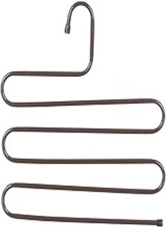 Generic Metal clothes hanger with 6 levels - brown 