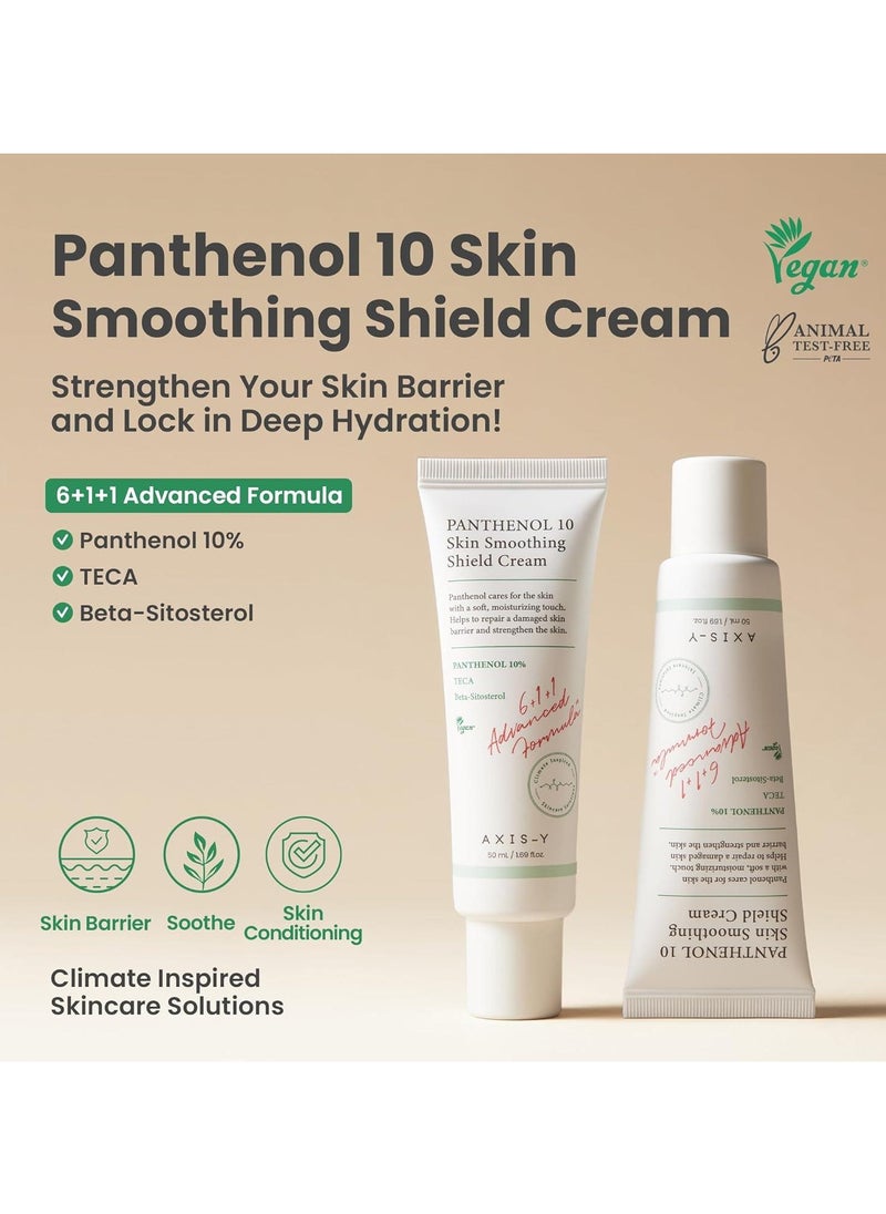 AXIS-Y Panthenol 10 Skin Smoothing Shield Cream - 50ml  - Image 3