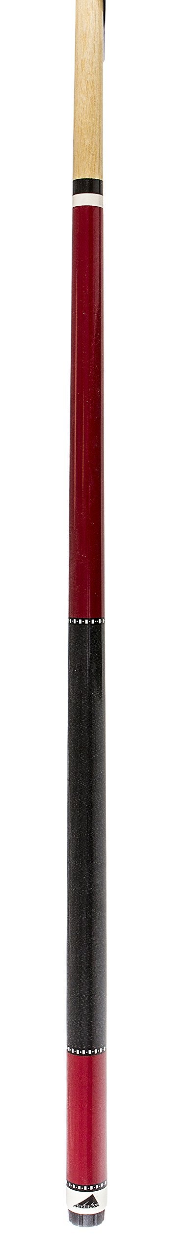 Mizerak Hardwood Cue 2 Piece 57 Red