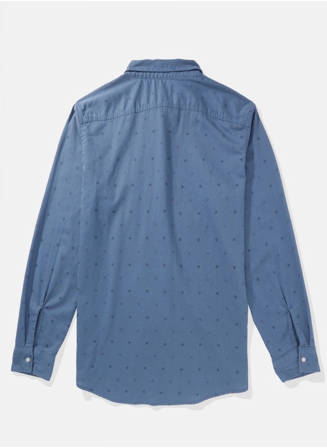 American Eagle - AE Slim Fit Everyday Button-Up Shirt - Image 1