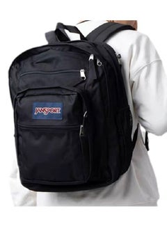 JANSPORT SuperBreak Large Capacity Solid Color Backpack Computer Bag Black , 45*33*25  - Image 2