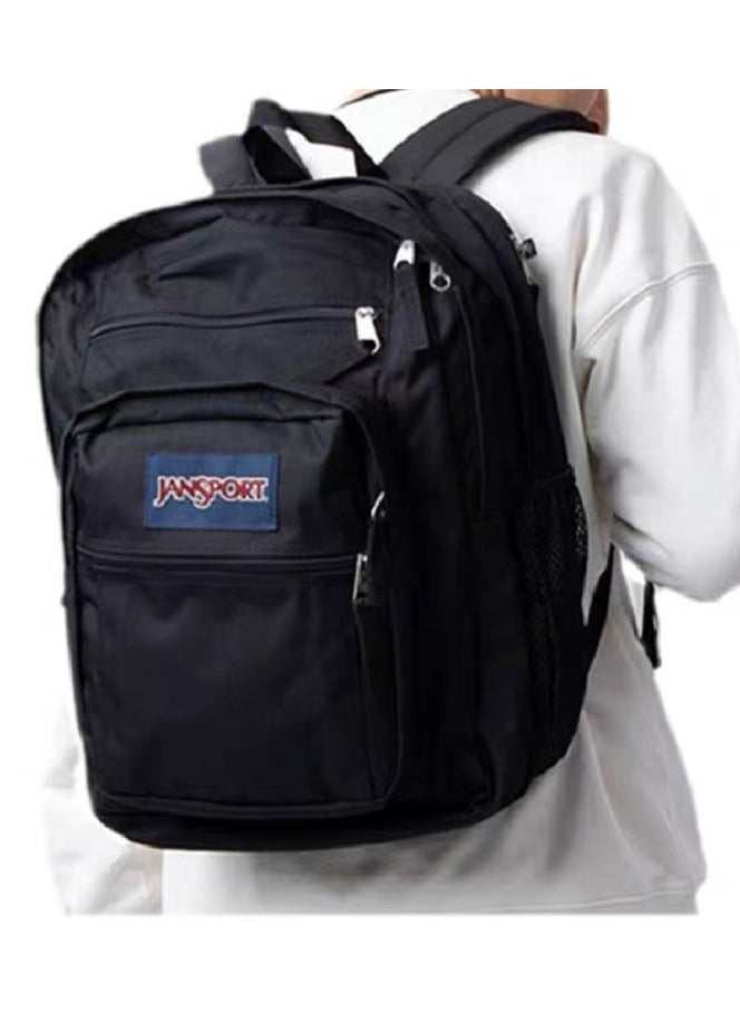 JANSPORT - SuperBreak Large Capacity Solid Color Backpack Computer Bag Black , 45*33*25 - Image 1