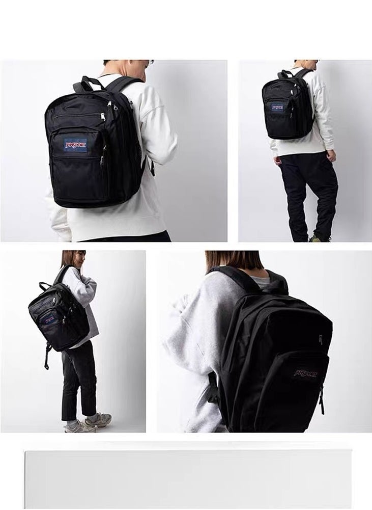 JANSPORT - SuperBreak Large Capacity Solid Color Backpack Computer Bag Black , 45*33*25 - Image 1