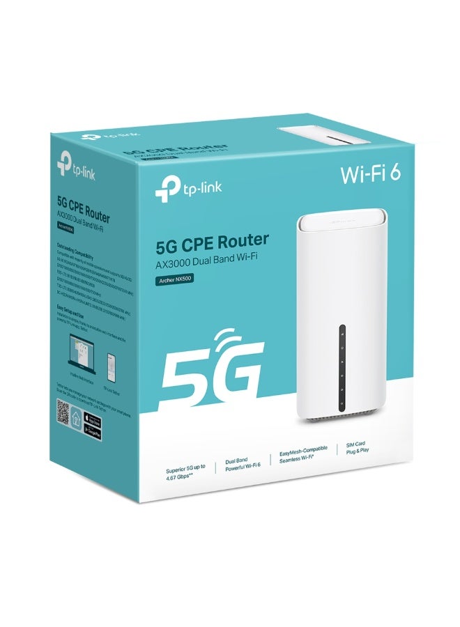 Tp-link Tl 5G AX3000 Wireless Dual-Band Gigabit Router Archer NX500 - Image 1