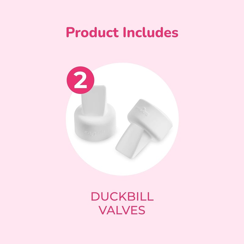 Spectra استبدال صمام دك بيل من سبيكترال لمضخة حليب الثدي عبوة من 2 تناسب دروع وحواف الثدي الصغيرة والمتوسطة والكبيرة أو الكبيرة جداً - Image 2