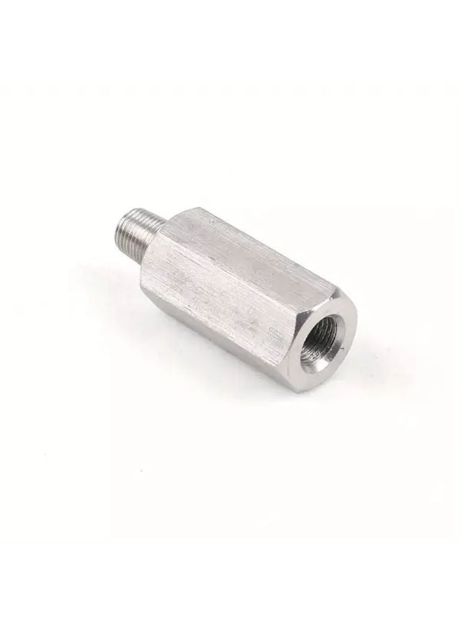 Stainless Steel NPT Oil Pressure Sensor Tee Adapter Turbo Supply Feed Line Gauge - Image 4