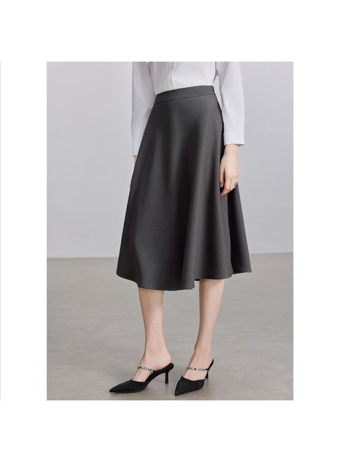 Fapai Women's Half Skirt Professional Commuting Business Versatile Simple Temperament High-end Sense Skirt - Image 5