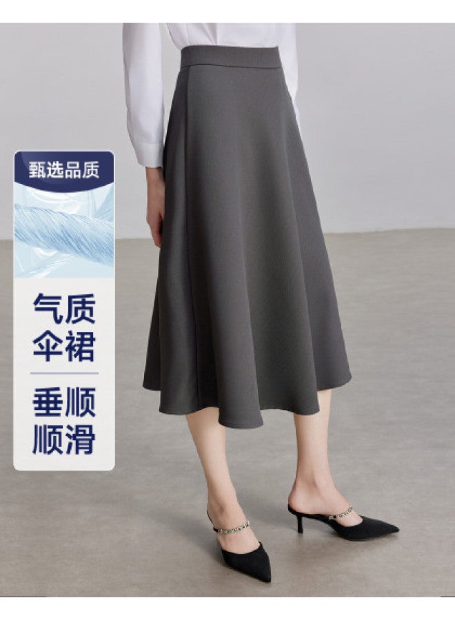 Fapai Women's Half Skirt Professional Commuting Business Versatile Simple Temperament High-end Sense Skirt - Image 1