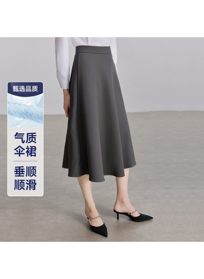 Fapai Women's Half Skirt Professional Commuting Business Versatile Simple Temperament High-end Sense Skirt - Image 2