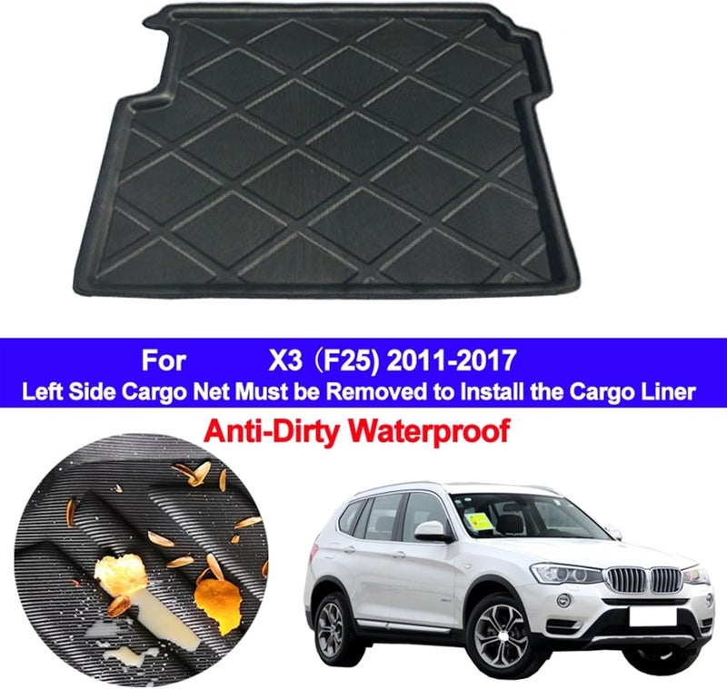 Wivplex Car Rear Trunk Mat for X3 F25 (2011-2017) - Image 3