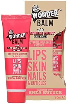 NuAge Wonder Balm Hand BalmCream for Lips Hands and Nails enriched with Shea Butter for dry skin50ml - Image 1