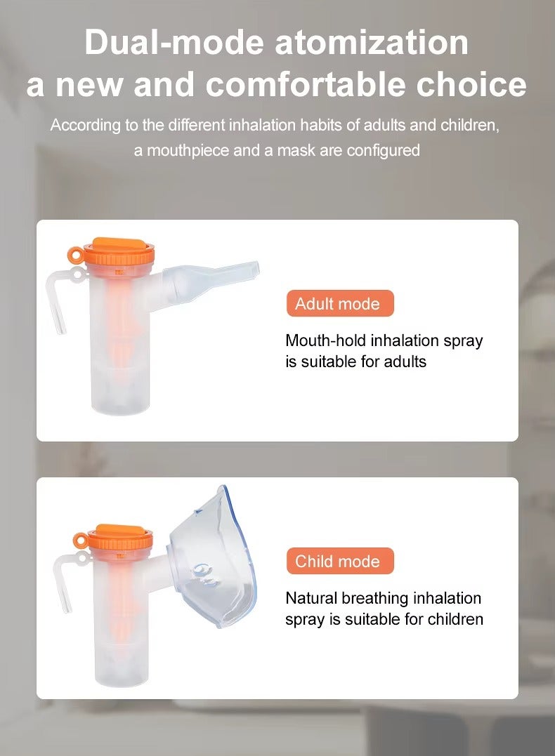 Lemon Medical Compressor Nebulizer – Portable & Silent, Ultra-Fine Mist for Breathing Relief, German Technology - Image 3