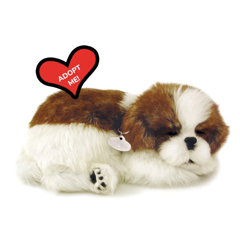 Perfect Petzzz Original Petzzz Shih Tzu Realistic, Lifelike Stuffed Interactive Pet Toy, Companion Pet Dog with 100% Handcrafted Synthetic Fur - Image 1