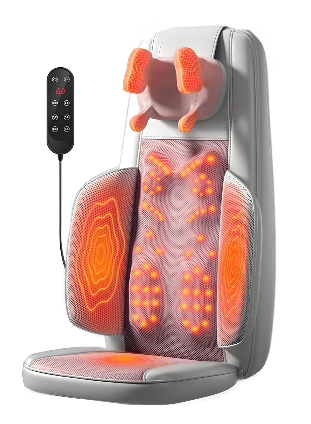 تسوق XiuWoo وShiatsu Neck Back Massager with Heat Rolling