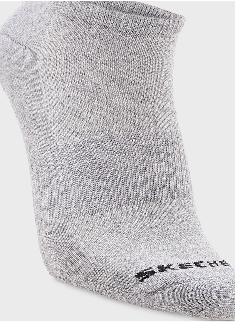 SKECHERS 3 Pack No Show Socks  - Image 5
