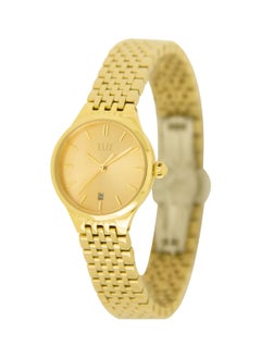 eliz ELIZ ES8691L2GCG SS Case & Band Date Women's Watch  - Image 1