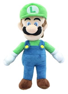 Little Buddy Little Buddy Super Mario All Star Collection 1415 Luigi Stuffed Plush, 10",Multi-Colored  - Image 4