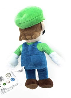 Little Buddy Little Buddy Super Mario All Star Collection 1415 Luigi Stuffed Plush, 10",Multi-Colored  - Image 3