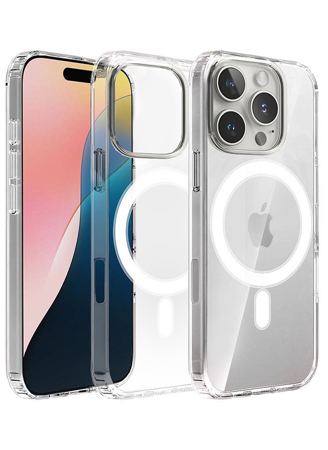 CATANES - (for iPhone 16 Pro) TPU Case,Compatible with MagSafe,Resists Yellowing and Scratches, Clear Phone Case - Image 1