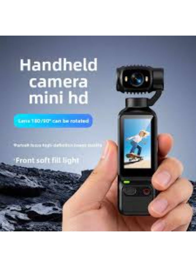 Dreamzon LK-032 Handheld Action Camera Auto Focus 4K HD with 1.97" Screen TF Card Includes Lanyard Data Cable - Image 5