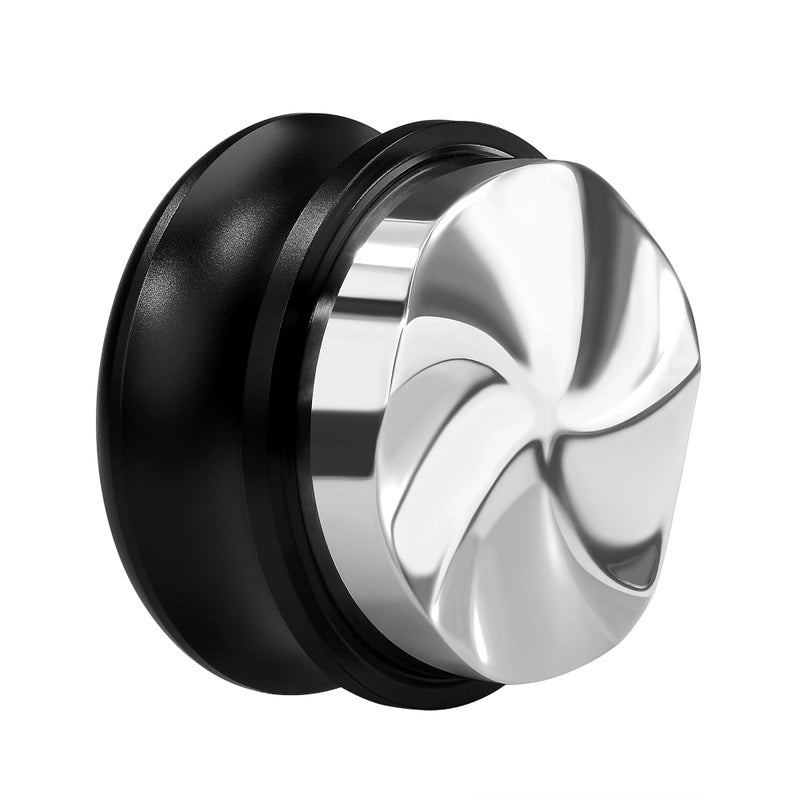 Normcore أداة توزيع الجاذبية Normcore 58.5mm، موزع إسبريسو متكيف مع الجاذبية، أداة تسوية قهوة الإسبريسو لفلتر القهوة بدون قاع 58mm، قاعدة من الفولاذ المقاوم للصدأ 304 بخمسة شفرات - Image 3