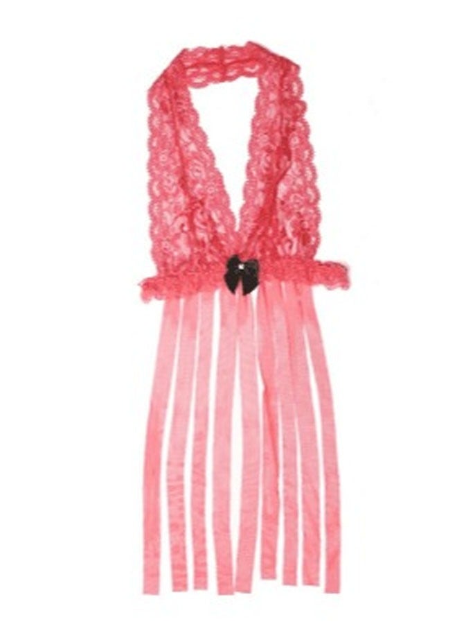 Babydoll Nightgown With Lace Details 