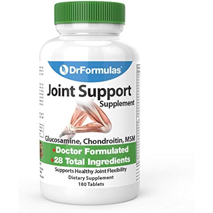 DrFormulas Joint Support Supplements for Men & Women | Glucosamine Chondroitin Msm, (Mendamine) 60 Day Supply - Image 1