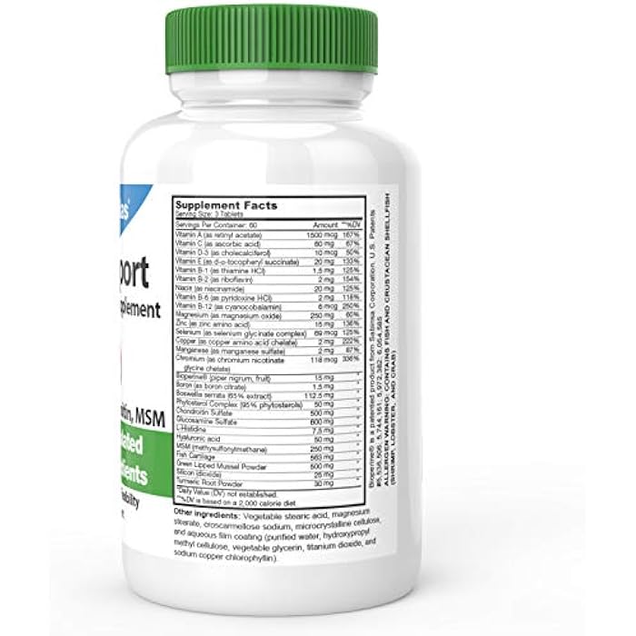 DrFormulas Joint Support Supplements for Men & Women | Glucosamine Chondroitin Msm, (Mendamine) 60 Day Supply - Image 2