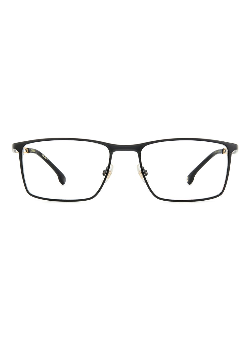 Carrera Men's  Rectangular Shape Stainless Steel Sunglasses Carrera 8898  38 - Lens Size: 38.1 Mm - Mt Bk Gd  - Image 3