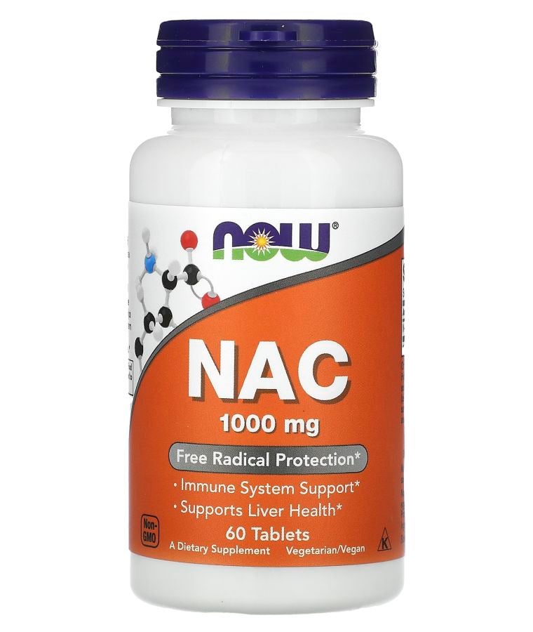 now NAC 1000 mg 60 Tablets