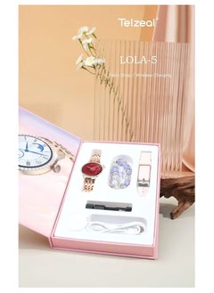 Telzeal Telzeal Germany LOLA 5 Smart Watch With Bracelet 2 Pairs Straps and Wireless Charging Designed For Ladies and Girls  - Image 2