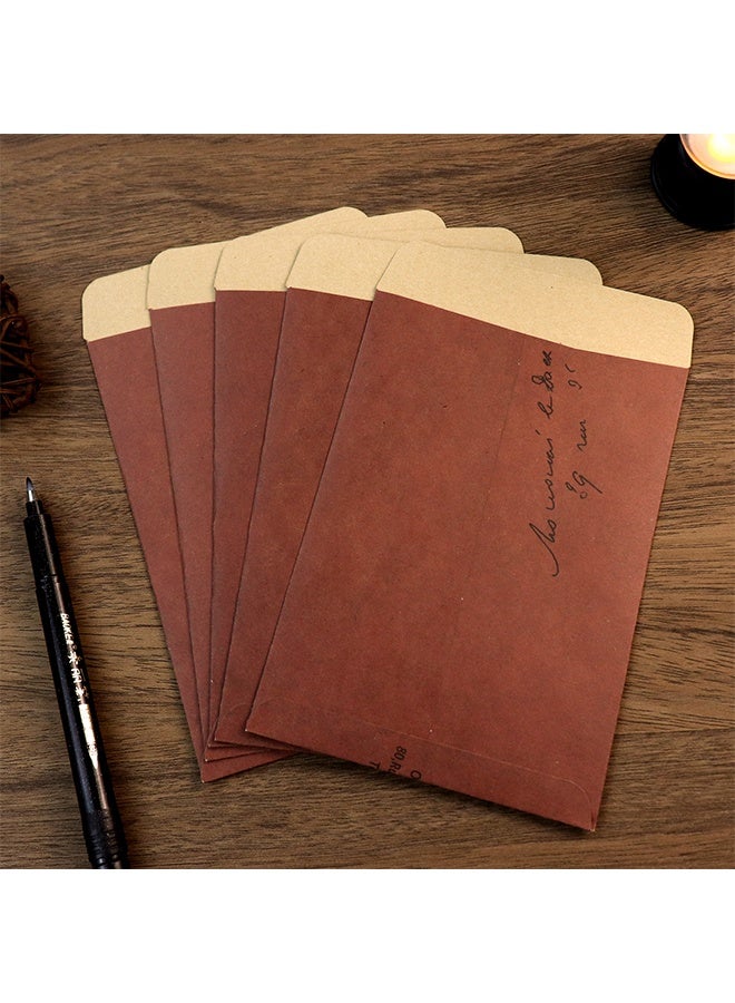 ليمون مجموعة أدوات مكتبية وأظرف منقوشة، تحتوي على ١٠ أظرف منقوشة، ١٦ قطعة من ورق الكرافت، و٣٢ ملصقًا لكتابة الرسائل، وحفلات الزفاف، والدعوات، وحفلات التخرج. - Image 4