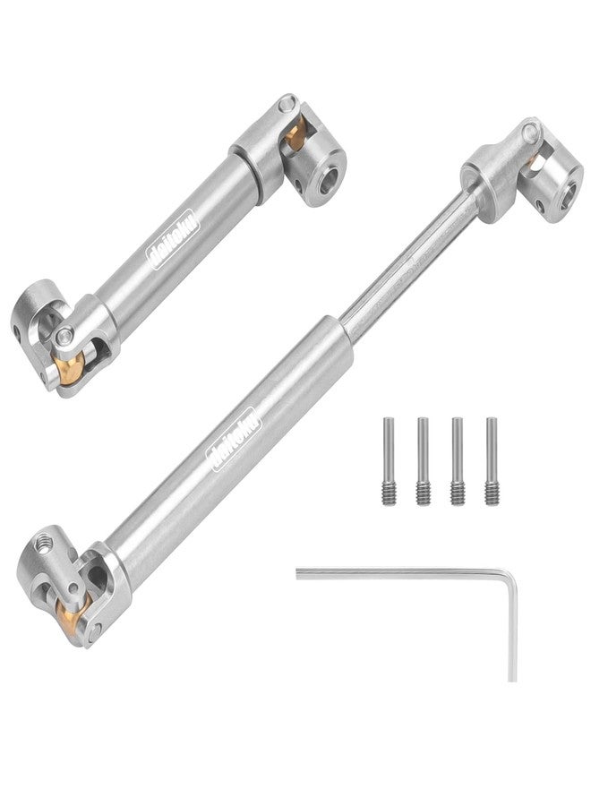 daitoku RC Drive Shaft 94-125mm & 117-168mm for SCX10 TRX4 1/10 RC Crawler Car Driveshaft Upgrade Parts Replacement (2PCS) - Image 1