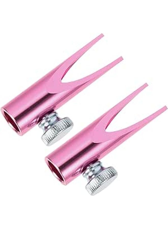 Aluminum Alloy Dual Sided Eye Liner Brow Pencil Sharpener Portable for Home Travel - Image 1