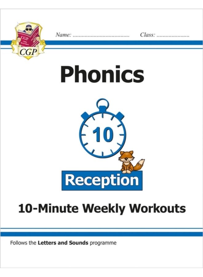 Reception English Phonics 10 Minute Weekly Workouts - Paperback