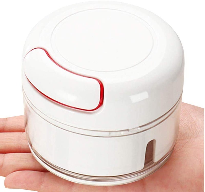 Garlic Grinder Mini Food Chopper Hand Pull Baby Food Masher Garlic Vegetable Grinder Press Meat Nuts Pepper Kitchen Tools - Image 1