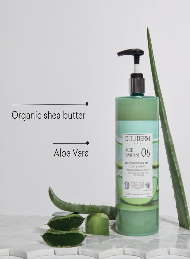 Doliderm Paris - Creamy Shower Gel, 33.8 Fl Oz (Aloe Invigorating) - Image 3