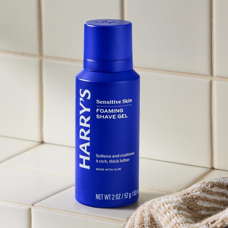 Harry's Men's Razor Set with Shave Gel and Blade Refills - Image 4