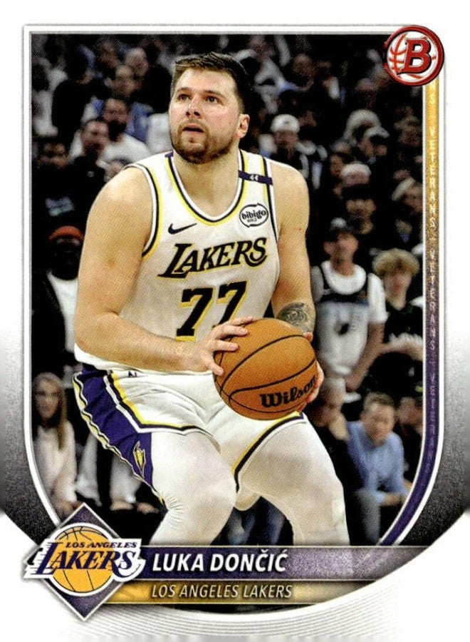 LUKA DONCIC 2025-26 Bowman #123 NM-MT Basketball Lakers - Image 1