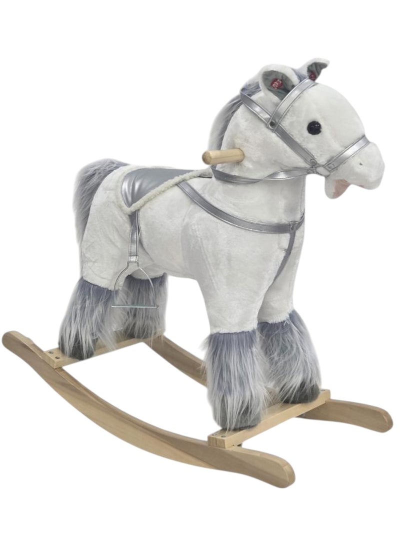 Toy Box Unicorn Horse Wooden Rocker 70x70x30cm