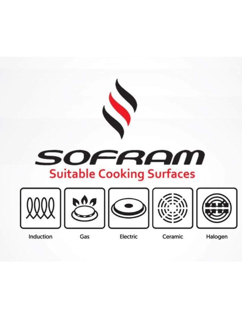 Sofram - Sofram steel pot size 36cm 21 liters - Image 1