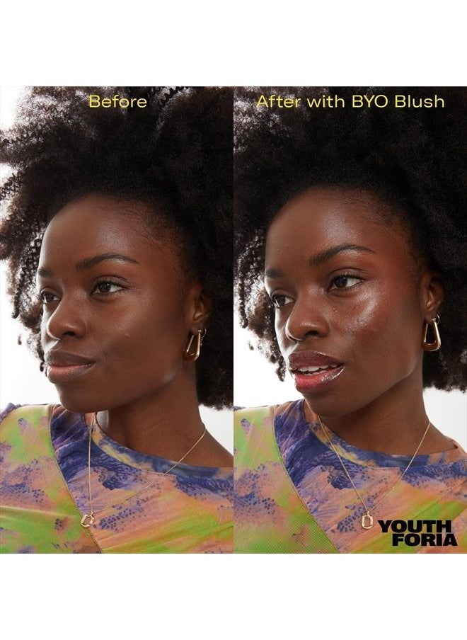 BYO Blush, Color Changing Blush Oil, Reacts To Skin's Natural pH For Your Instant Perfect Shade, Blendable Formula, Vegan & Cruelty-Free