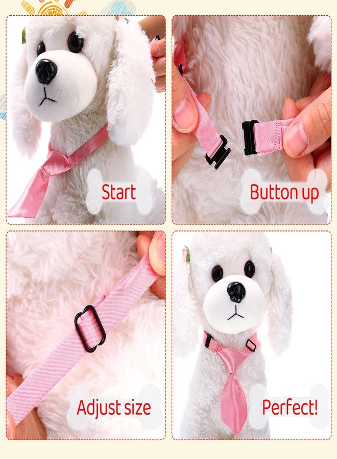 Reginary 78 Pieces Dog Ties Cat Puppy Collar Dog Neckties Bow Ties Adjustable Pet Collar Grooming Accessories for Small Pet Birthday Photography Holiday Festival Party Gift Favor, 26 Solid Colors - Image 4